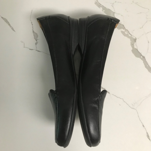 Naturalizer Black Leather Loafer Flats Shoes US 6.5 - Picture 5 of 8